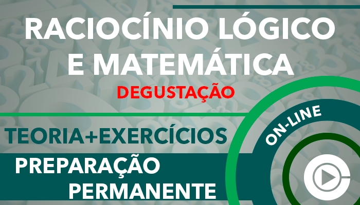 Aulas Gratuitas - Preparação Permanente para Concursos - Raciocínio Lógico e Matemática Professora Cássia Coutinho - curso online